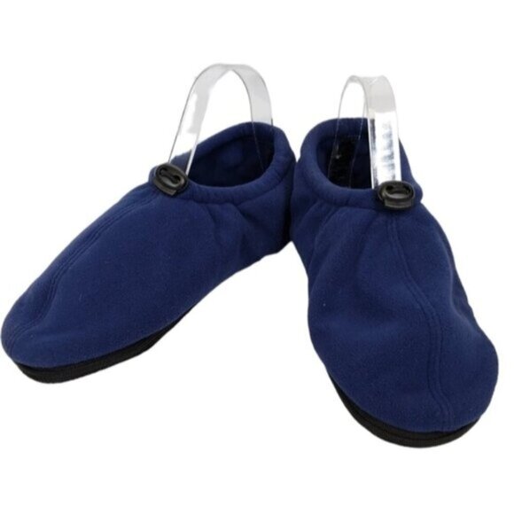 Magic Bag Slippers Microwave  Size Medium Blue Unisex - Picture 1 of 15